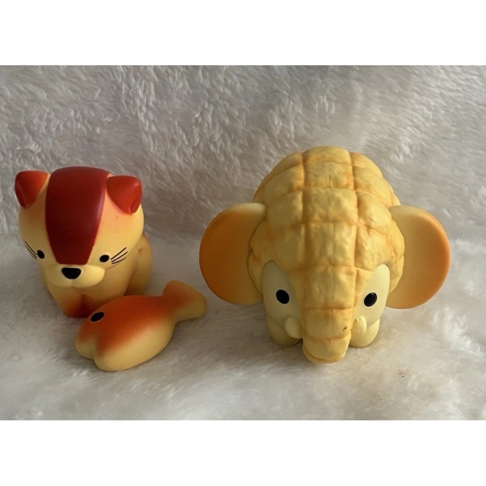 Sonny Angel  Animal Bakery  Mini Figure Cat/fish,  Bread Elephant